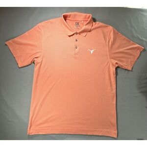 Cutter and Buck Texas Longhorns Polo‎ says XXL fits XL NCAA College